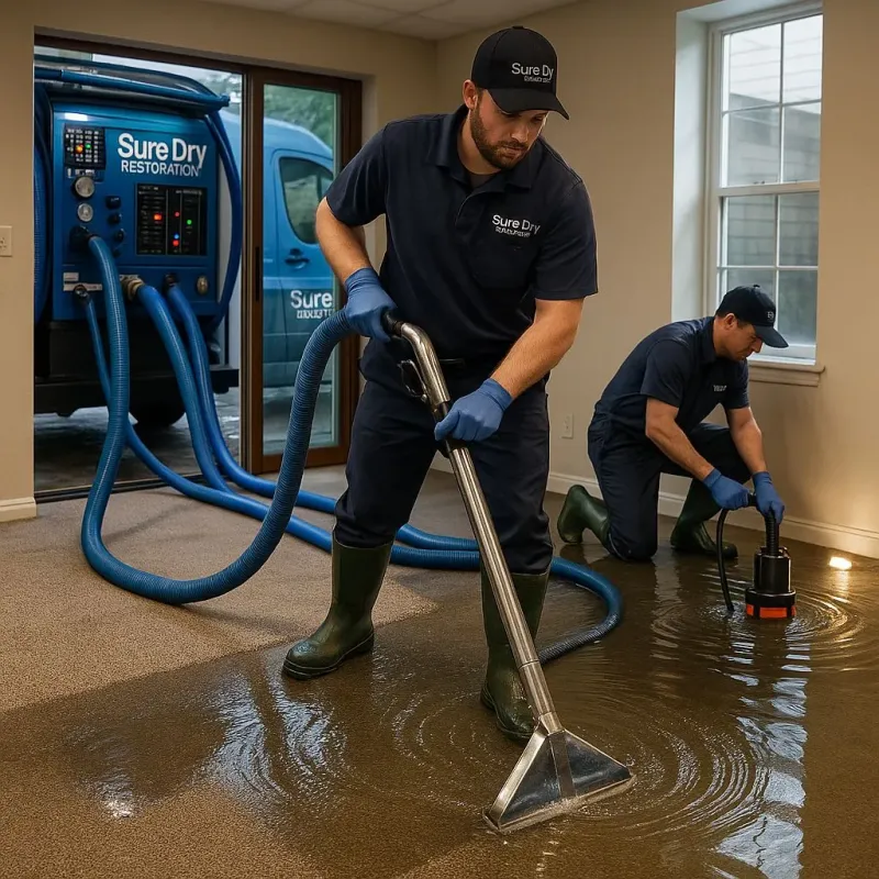 Water Extraction and Removal process in West Nyack, NY